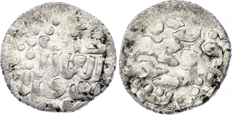 Golden Horde Yarmak 1300 AD
Silver, 1,47 gramm. Obv: Khan justice Toqta. Rev: M...