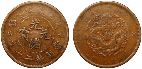 China Empire 20 Cash 1903 (ND)
Y# 5; Copper; VF