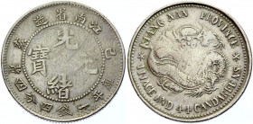 China Kiangnan 20 Cents 1899 
Y# 143a.2; Silver 4,9g.; VF