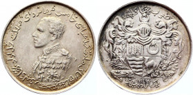 India Bahawalpur 1 Rupee 1924 - 1925
KM# X-M10; Silver 11,36g.; Sadiq Muhammad Khan V; AUNC