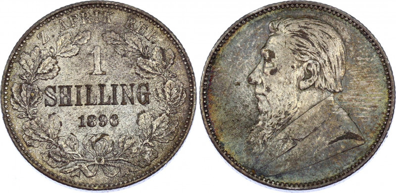 South Africa 1 Shilling 1896
KM# 5; Silver; XF