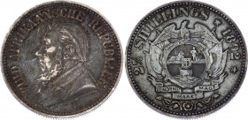 South Africa 2-1/2 Shillings 1892
KM# 7; Silver; XF