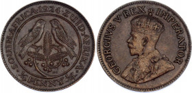 South Africa 1/4 Penny 1924
KM# 12.1; George V; UNC-