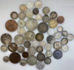 South Africa & German East Africa Amazing Lot of 50 Coins 1892 - 1960 With Proof!
with Silver; Various Dates, Denomination & Condition; Lot contains ...