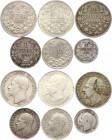 Bulgaria Lot of 6 Silver Coins 1891 - 1912
Silver; Various Dates & Denominations