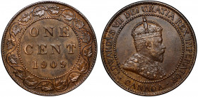 Canada 1 Cent 1909
KM# 8; Bronze; aUNC