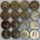 Cuba 16 x 1 Peso 1981 - 1992
Various Motives & Dates; UNC