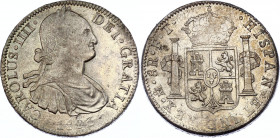 Mexico 8 Reales 1803 FT
KM# 109; Silver; Carlos IV; XF+/AUNC- with full mint luster