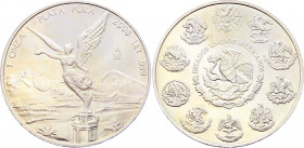 Mexico 1 Onza 2008
KM# 639; Silver (.999) 1 Oz