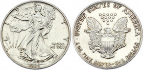 United States 1 Dollar 1989
KM# 273; Silver; "American Silver Eagle"; UNC
