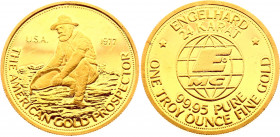 United States Engelhard Gold Medal "The American Gold Prospector" 1977
Gold (.9995) 30,82g.; Proof