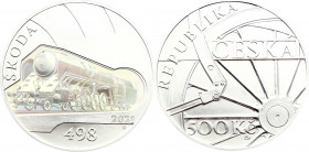 Czech Republic 500 Korun 2021
Silver (925.) 25 g., 40 mm., with hologram; Škoda 498 Albatros; with original box & certificate