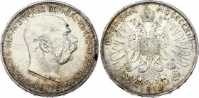 Austria 2 Corona 1913
KM# 2821; Silver; Franz Joseph I; UNC