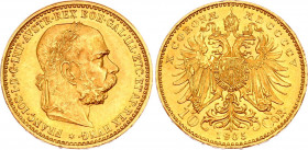 Austria 10 Corona 1905
KM# 2805; Gold (.900) 3.38 g., 18.95 mm.; Franz Joseph I; UNC