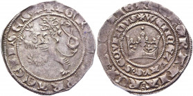 Bohemia Prague Groschen / Grosz 1278 - 1305 Wenceslaus II
Frynas B.25.16; Silver 3.39 g.; Wenceslaus II (1278-1305); XF-AUNC