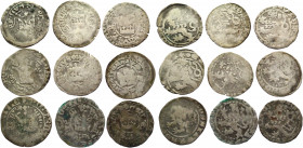 Bohemia Prague 9 x 1 Groschen 1378 - 1419 Václav IV
Silver; Václav (1378-1419); F-VF