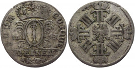 German States Brandenburg 1/12 Taler 1693 ICS Magdeburg
KM# 571; Schrotter 537; Silver 3,43g.; Friedrich III; VF+