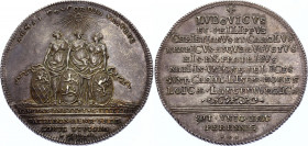 German States Hohenlohe-Langenburg Taler 1751 CGL
Struck for the 50th anniversary of the division of the junior line of the Hohenlohe-Neuenstein fami...