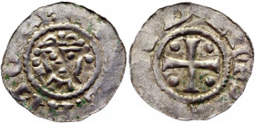 German States Jever Denar 1059 - 1074 (ND) Hermann & Ordulf (Otto) von Sachsen
Dannenberg# 597; Kluge# 244; Silver .84 g.; Hermann & Ordulf (Otto) vo...