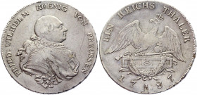 German States Prussia 1 Taler 1787 A
KM# 348.1; Dav# 2597; J. 23; Olding# 1; Silver 21,92g.; Friedrich Wilhelm II; Mint: Berlin; VF-XF