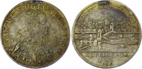 German States Regensburg - Reichsstadt Taler 1756 ICB
KM# 372; Silver; Repaired edge