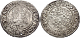 German States Schlesien-Liegnitz-Brieg Kipper 24 Kreuzer 1622
S# 1640; Silver; Georg Rudolf; Holed