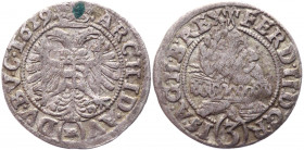German States Silesia 3 Kreuzer 1629 HR
KM# 114; Silver 1.73g.; Ferdinand II; Mint: Breslau; VF