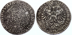 German States Solms-Braunfels Reichstaler 1623 / 1625
Wilhelm zu Greifenstein und Reinhard von Hungen, 1610-163. Reichstaler 1623/1625, Hungen, mit T...