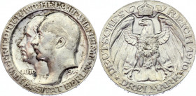 Germany - Empire Prussia 3 Mark 1910 A
KM# 530; Silver; Wilhelm II; 100th Anniversary of the University of Berlin