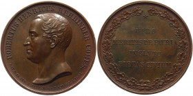 Russia Table Bronze Medal "Robert Heinrich Rehbinder" 1841 
Diakov# 564.1; Bronze 67.10 g., 49.5 mm.; by P. Utkin; Nicholas I; Obv: Graf Robert Heinr...