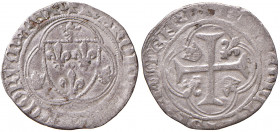 FRANCIA_2. Carlo VII (1422-1461). Blanc à la couronne. AG (g 2,52 - Ø 27 mm). L.514; Dy.519. R.
BB