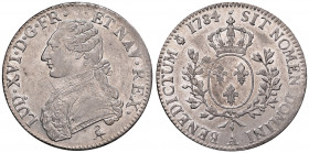 FRANCIA. Luigi XVI (1774-1792). Ecu 1784 A (Paris). AG (g 29,40). Gad.356. Fondi brillanti
SPL/SPL+