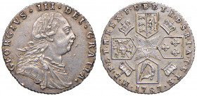 GRAN BRETAGNA. Giorgio III (1760-1820). Six Pence 1787. AG (g 3,01). KM 606.2.
SPL+