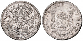 MESSICO. Carlo III (1759-1788). 8 reales 1771 FM. AG (g 26,7). Cal.914; KM 105. R.
BB+