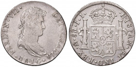 MESSICO. Ferdinando VII (1808-1833). 8 Reales 1816 JJ. AG (g 25). KM 111; Cal.559.
BB