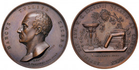 NAPOLI. Ferdinando II di Borbone (1830-1859). Medaglia 1830. Coniata a Napoli. Opus: V. Catenacci. BR (Ø 40 mm. g 41,72).Gli uomini illustri del Regno...