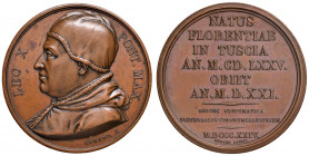 ROMA. Leo X. Medaglia 1824 (series universalis virorum illustrium). Opus: F. Armand. BR (Ø 41,60 mm.g 36,39).
SPL