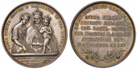 ROMA. Gregorio XVI (1831-1846). Medaglia straordinaria 1845. AG (Ø 43,5 mm. g. 34,85). Opus: N. Cerbara e F. Rom. Boccia 198. RR
FDC