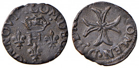 DESANA. Delfino Tizzone (1538-1598). Liard. MI (g 0,68). MIR 508. 
BB