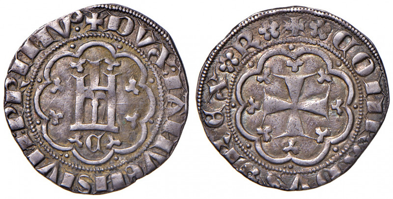 GENOVA. Simon Boccanegra Doge I (1339-1342). Grosso. AG (g 3,07). MIR 33.
BB+