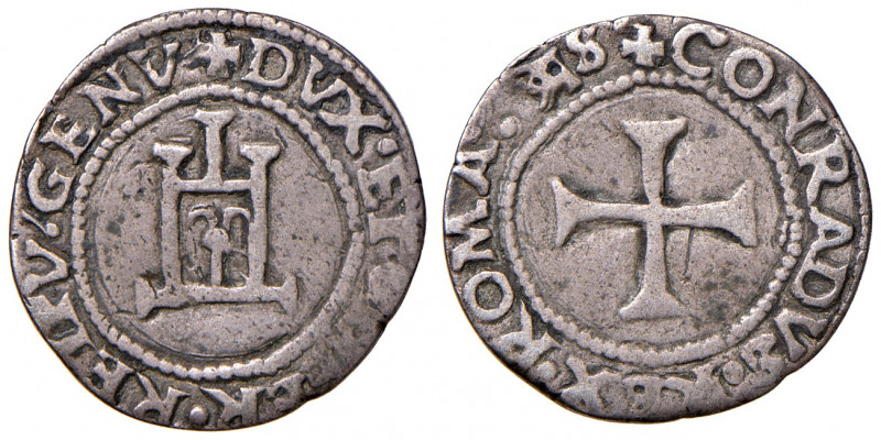 GENOVA. Dogi Biennali (I fase 1528-1541). Cavallotto sigle AS. AG (g 3,15). MIR ...