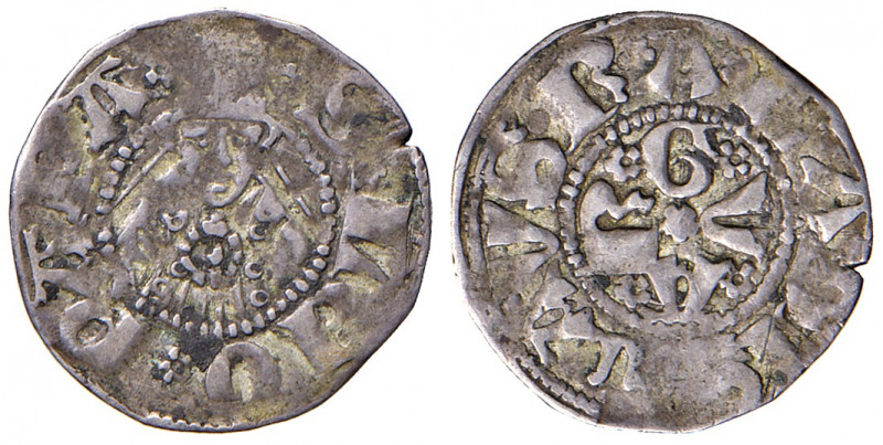 GUARDIAGRELE. Ladislao di Durazzo (1386-1414). Bolognino. AG (g 0,88). Biaggi 10...