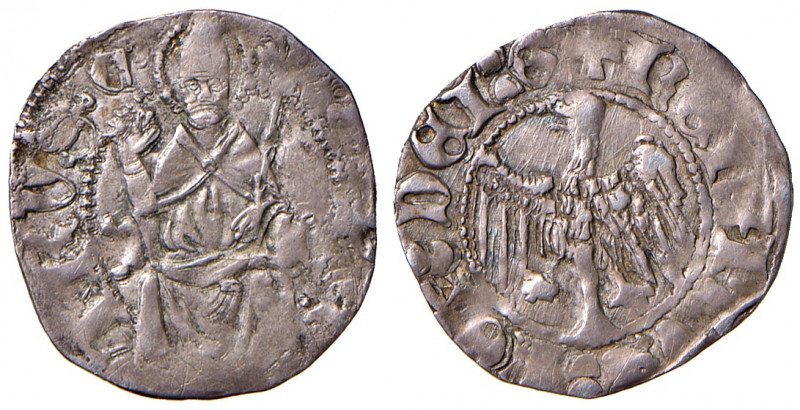 L'AQUILA. Renato d'Angio' (1435-1442). Cella o Quartarola. AG (g 0,97). MIR 68. ...