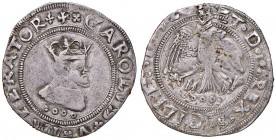 MESSINA. Carlo V (1516-1556). 4 Tarì 1552. AG (g 9,88). MIR 286.
qBB/BB