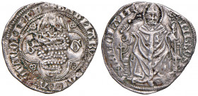 MILANO. Barnabò e Galeazzo II Visconti (1355-1378). Grosso da 2 soldi. AG (g 2,47). Crippa 2/a. MIR 102/1. Pulita.
BB