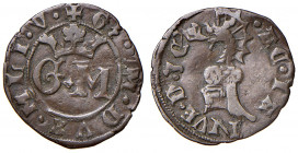 MILANO. Galeazzo Maria Sforza (1466-1476). Trillina. MI (g 0,85) Crippa 16; MIR 210.
BB
