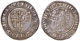 NAPOLI. Carlo II d'Angiò (1285-1309). Saluto. AG (g 3,30). P.R. 2; MIR 23. NC
qSPL