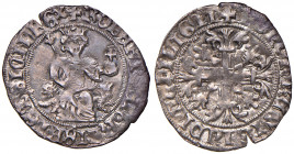 NAPOLI. Roberto I d'Angiò (1309-1343). Gigliato. AG (g 3,97). P.R. 1-2; MIR 28. Frattura del tondello.
BB+