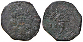 NAPOLI. Filippo III di Spagna (1598-1621). Tornese 1609 CU (g 4,37). Magliocca 60. R
BB