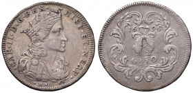 NAPOLI. Carlo II di Spagna (1683-1700). 50 Grana 1694. AG (g 10.71). Magliocca 14. RRR 
BB
